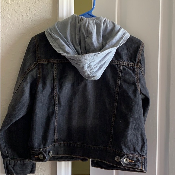 DKNY hooded jeans jacket. - Picture 4 of 6